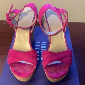 Stuart Weitzman Wedge Sandals